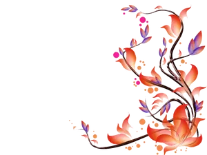 Delicate Floral Aesthetics Wedding Album Wallpaper