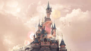 Delight In Classic Disney Stories With This Elegant Aesthetic Laptop. Wallpaper