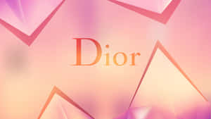 Delight In The Color Of Pink Dior Wallpaper