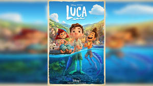 Delightful Luca Movie Poster Wallpaper