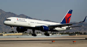 Delta Airlines Airplane Taking Off Wallpaper