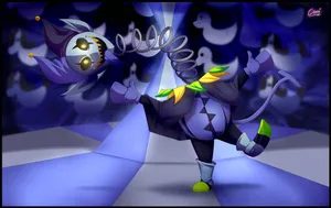 Deltarune Spring Head Jevil Wallpaper