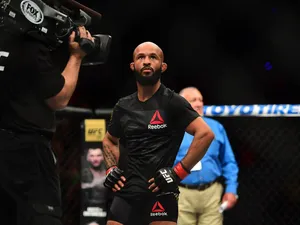 Demetrious Johnson After Fight Against Wilson Reis Wallpaper