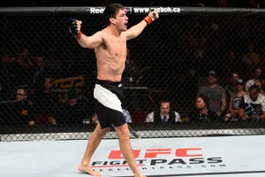 Demian Maia Octagon Fight Night Wallpaper