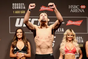 Demian Maia Ufc Ceremonial Weigh-in. Wallpaper