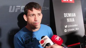 Demian Maia Ufc Fighter Interview Wallpaper