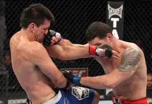 Demian Maia Vs Chris Weidman Wallpaper