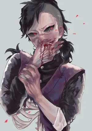 Demon Genya Anime Drawing Wallpaper