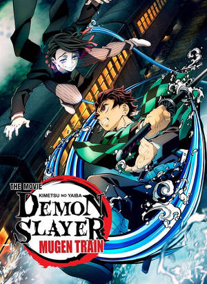 Demon Slayer Logo Movie Wallpaper