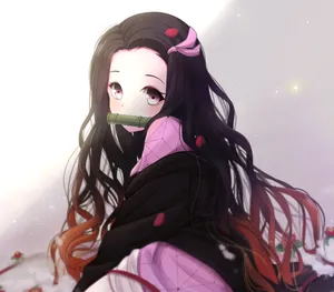 Demon Slayer Sweet Nezuko Wallpaper