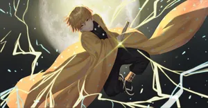 Demon Slayer Zenitsu Wallpaper