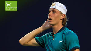 Denis Shapovalov At Atp Challenger Tour Wallpaper