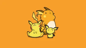 Derp Raichu Pichu And Pikachu Wallpaper