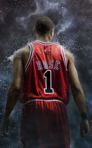 Derrick Rose Of Chicago Bulls Wallpaper