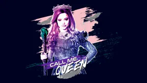 Descendants 3 Queen Audrey Digital Art Wallpaper