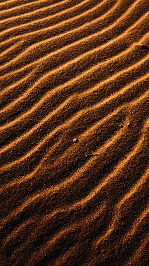 Desert Sand Waves Brown Iphone Wallpaper