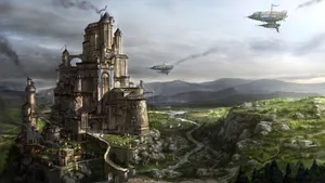 Desktop Medieval Castle Wallpaper Wallpaper