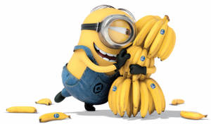 Despicable Me Minion With Banana Wallpaper