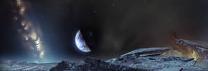 Destiny 4k Earth Half Darkness Wallpaper