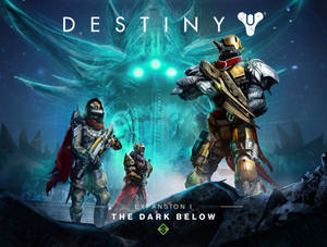 Destiny 4k The Dark Below Poster Wallpaper