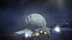 Destiny 4k Towards The Moon Wallpaper