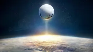Destiny The Traveler In Ascended View Wallpaper