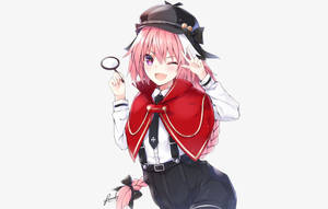 Desktop Wallpaper Astolfo FateApocrypha Anime Girl Minimal Hd Image  Picture Background Abdec1