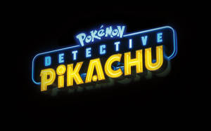 Detective Pikachu Logo Wallpaper