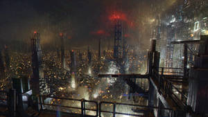 Deus Ex City Uhd Wallpaper