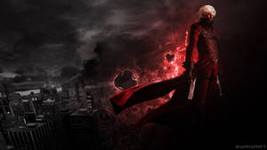Devil May Cry Dante In The City Wallpaper