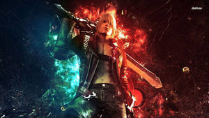 Devil May Cry Dante's Aura Fan Art Wallpaper