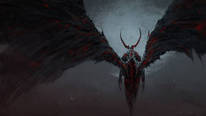 Devil With Wings Wallpaper