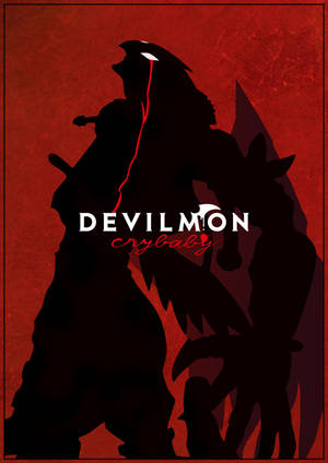 Devilmon And Devilman Crybaby Artwork Wallpaper