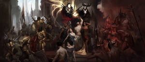 Diablo 4 Renaissance Art Wallpaper