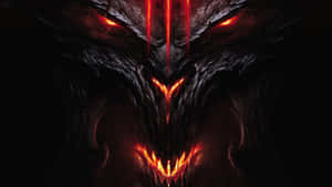 Diablo 4k Black Dragon Face Wallpaper