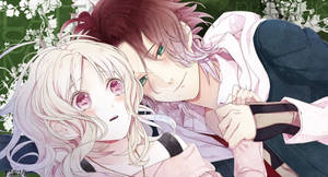 Diabolik Lovers Ayato And Yui Wallpaper