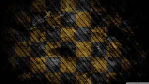 Diagonal Checkered Grunge Wallpaper