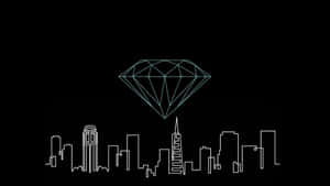 Diamond Aesthetic Image In The City Wallpaper