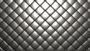 Diamond Plate Black And White Pattern Wallpaper