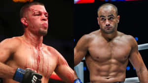 Diaz Versus Eddie Alvarez Fight Wallpaper