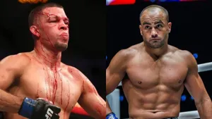 Diaz Versus Eddie Alvarez Fight Wallpaper