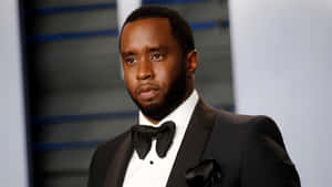 Diddy In Classic Tuxedo Wallpaper