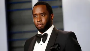 Diddy In Classic Tuxedo Wallpaper
