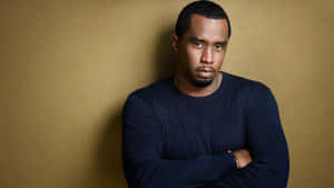 Diddy Portrait Serious Expression Wallpaper