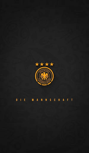 Die Mannschaft Germany National Football Team Logo Wallpaper