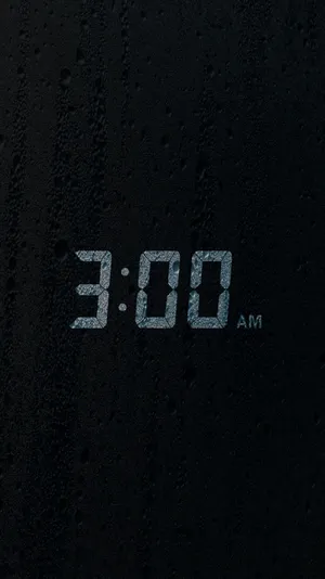 Digital Clock Displaying3 A M Wallpaper