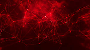 Digital Dark Red Abstract Lines Wallpaper