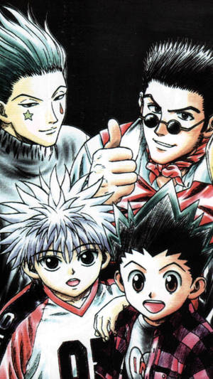 Digital Drawing Of Hunter X Hunter Iphone Wallpaper