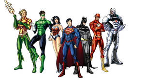 Digital Fanart Justice League Wallpaper