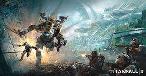 Digital Game Cover Titanfall 2 Wallpaper
